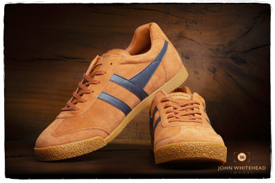 Gola Orange and Blue Shoes Product Photography. 